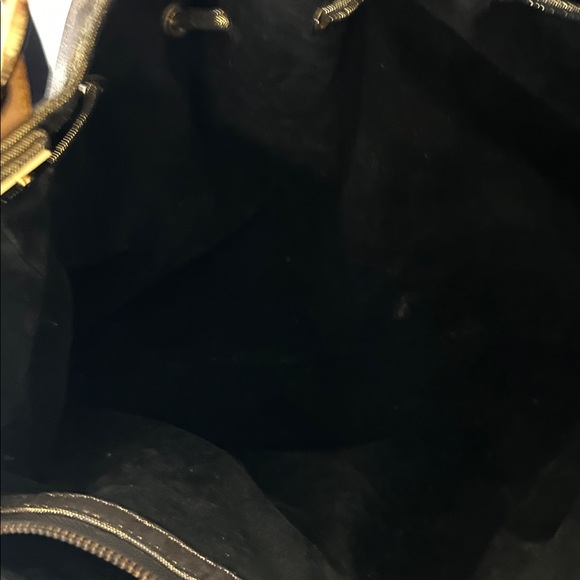 Beautiful Dark Brown Monogram Shoulder Bag - Picture 12 of 15